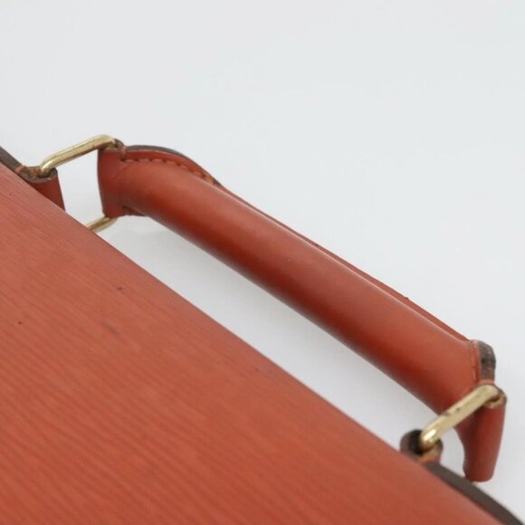 LOUIS VUITTON Epi Serviette Ambassador Business Bag Brown - Picture 9 of 15